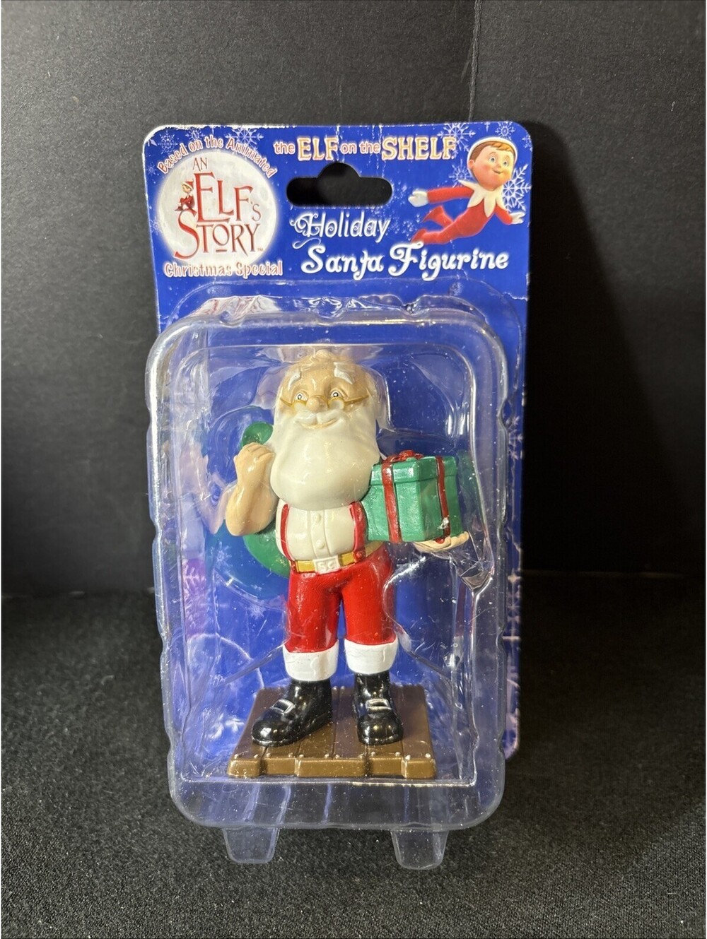 NEW NOS VTG An Elf's Story Christmas Holiday Santa Figure From Elf on the Shelf